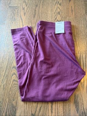 New Sonoma Everyday Leggings - Plum colored size 1X